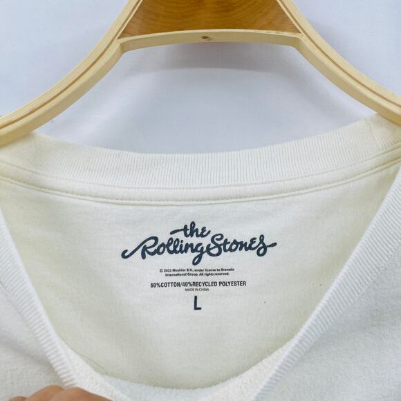 Rolling Stones White Colorful Sweatshirt - Picture 3 of 5